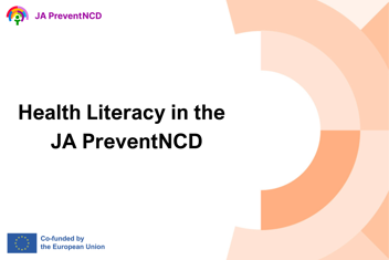 Health Literacy In The JA Preventncd
